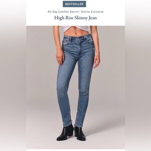 ABERCROMBIE SKINNY HIGH RISE